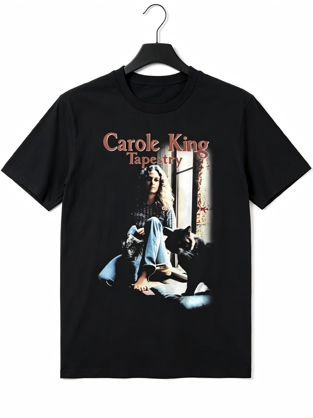 Carole King Tapestry Album Graphics Womens Mens T-shirt Unisex
